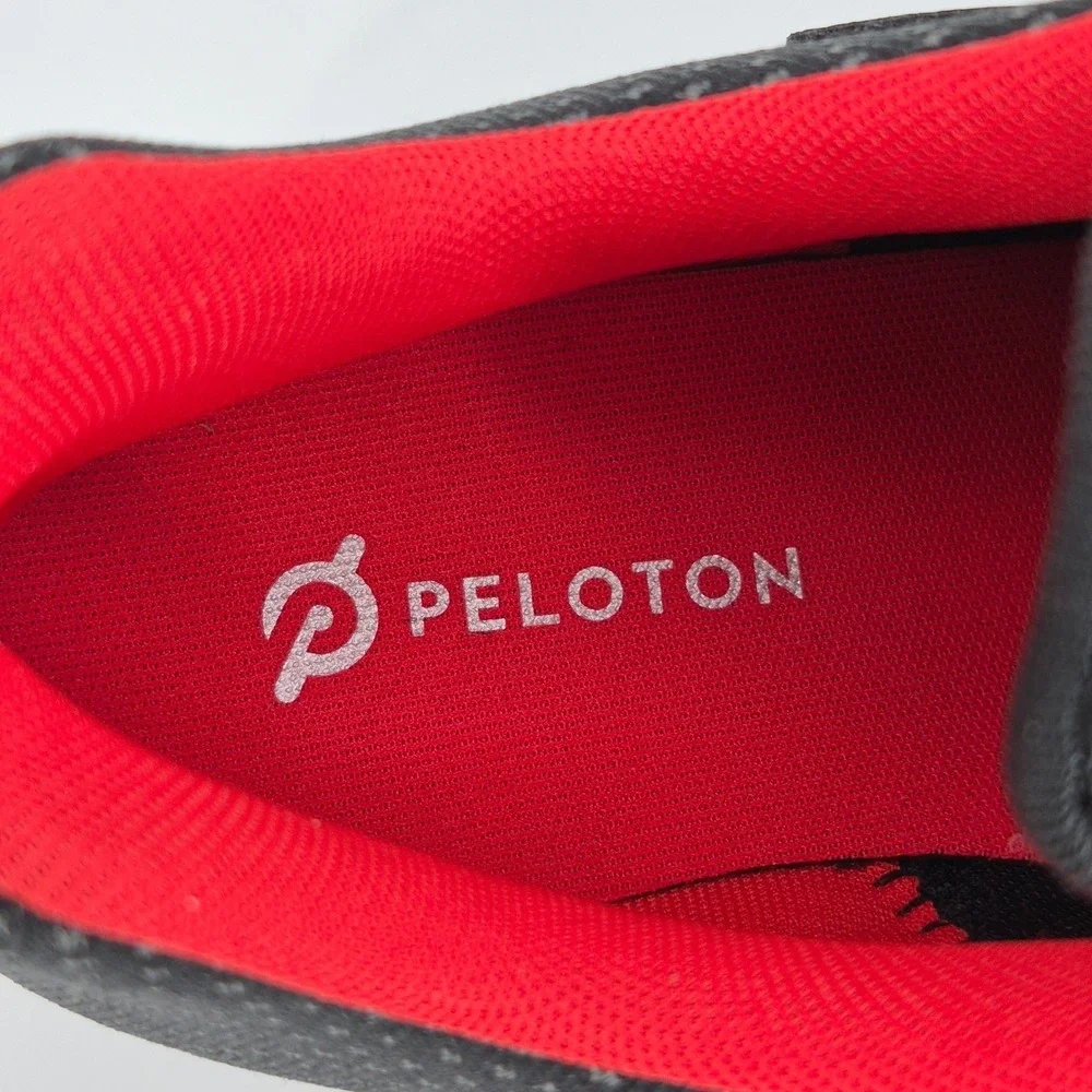 Peloton Altos Cycling Bike Shoes with Cleats Men's Size 11 Black & Red Unisex